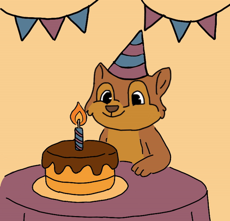 This cake may or may not be stolen!